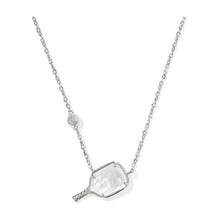 Load image into Gallery viewer, Kendra Scott Pickleball Necklace in Ivory Mother of Pearl
