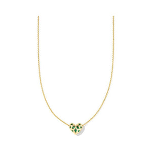 Kendra Scott Gold Holland Heart Pendant Necklace