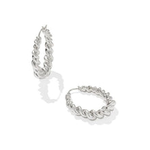 Load image into Gallery viewer, Kendra Scott Haisley Twist Hoop Earrings
