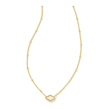 Load image into Gallery viewer, Kendra Scott Gold Mini Abbie Satellite Pendant Necklace
