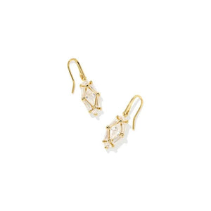 Kendra Scott Lindy Rae Gold Drop Crystal Earrings