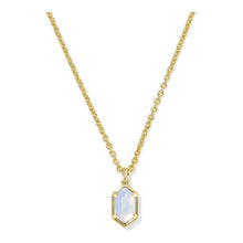 Load image into Gallery viewer, Kendra Scott Hallie Gold Short Pendant
