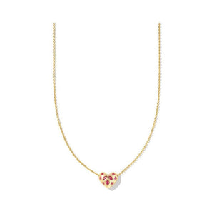 Kendra Scott Gold Holland Heart Pendant Necklace