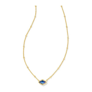 Kendra Scott Gold Mini Abbie Satellite Pendant Necklace