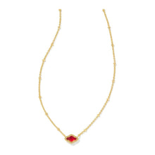 Load image into Gallery viewer, Kendra Scott Gold Mini Abbie Satellite Pendant Necklace
