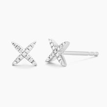 Load image into Gallery viewer, Ella Stein Sterling Silver Star Wishes Stud Earrings
