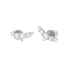 Load image into Gallery viewer, Radiant Climber Stud Earrings
