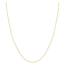 Load image into Gallery viewer, 14K Yellow Gold 1.05mm Diamond Cut Rope Chain
