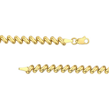 Load image into Gallery viewer, 14k Yellow Gold San Marco Chain Bracelet
