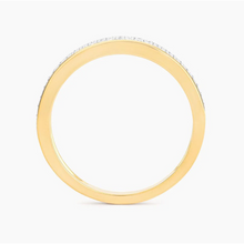 Load image into Gallery viewer, Ella Stein 14K Gold Plated &quot;The OG Band&quot; Diamond Fashion Ring

