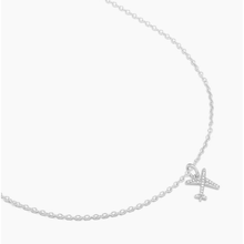 Load image into Gallery viewer, Ella Stein Sterling Silver &quot;Seek Adventure&quot; Diamond Necklace
