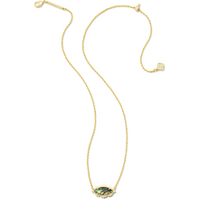 Load image into Gallery viewer, Kendra Scott Gold Genevieve Short Necklace In Abalone
