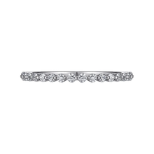 Load image into Gallery viewer, Gabriel &quot;Devinne&quot; 14K White Gold Shared Prong 1/4ct Diamond Anniversary Band
