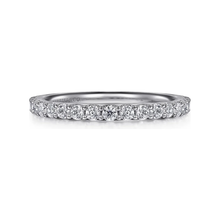 Load image into Gallery viewer, Gabriel &quot;Montreal&quot; 14K White Gold 1/2ct Diamond Anniversary Band
