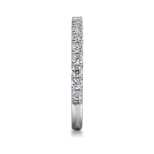 Load image into Gallery viewer, Gabriel &quot;Montreal&quot; 14K White Gold 1/2ct Diamond Anniversary Band
