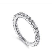 Load image into Gallery viewer, Gabriel &quot;Montreal&quot; 14K White Gold 3/4ct Diamond Anniversary Band
