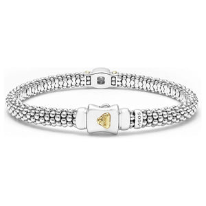 Lagos 18k Gold & Sterling Silver Rittenhouse Pavé Diamond Bracelet