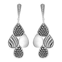 Load image into Gallery viewer, Lagos Sterling Silver Signature Caviar Four Drop Earrings
