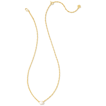 Load image into Gallery viewer, Kendra Scott Gold Cailin Ivory Mother of Pearl Necklace
