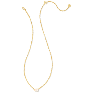 Kendra Scott Gold Cailin Champagne Opal Crystal Necklace