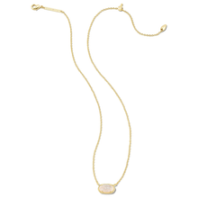 Load image into Gallery viewer, Kendra Scott Gold Grayson Necklace in Iridescent Drusy
