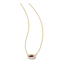Load image into Gallery viewer, Kendra Scott Gold Grayson Necklace in Dichroic Glass
