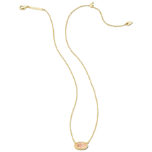 Load image into Gallery viewer, Kendra Scott Gold Grayson Necklace in Rose Quartz
