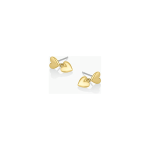 Gorjana Gold Amour Heart Earrings