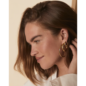 Gorjana Gold Carter Statement Hoops