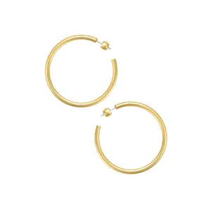 Gorjana Gold Carter Statement Hoops