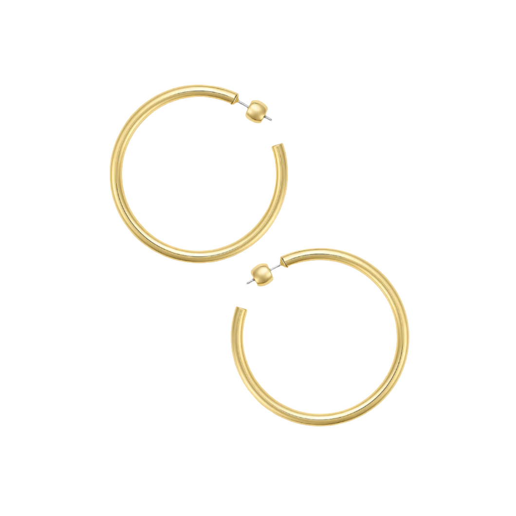 Gorjana Gold Carter Statement Hoops