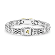 Load image into Gallery viewer, Lagos 18K and Sterling Silver Embrace Large Diamond Bracelet

