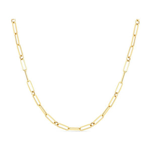 Roberto Coin 18K Yellow Gold 19" Paperclip Necklace