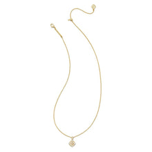 Load image into Gallery viewer, Kendra Scott Gold Dira Necklace in White Crystal
