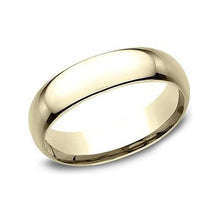 Load image into Gallery viewer, 14K Yellow Gold Domed Wedding Band
