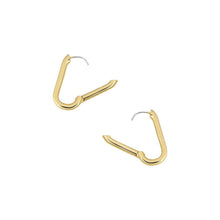 Load image into Gallery viewer, Gorjana Gold Zoey Shimmer Hoops
