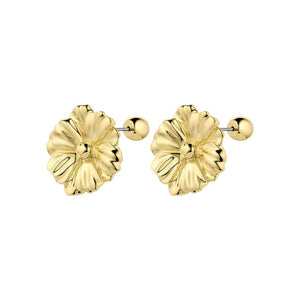 Gorjana Gold Camilla Flower Stud Earrings