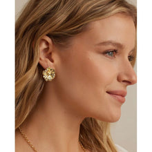 Load image into Gallery viewer, Gorjana Gold Camilla Flower Stud Earrings
