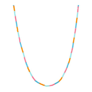 Gorjana Gold Gigi Stripe Miami Necklace