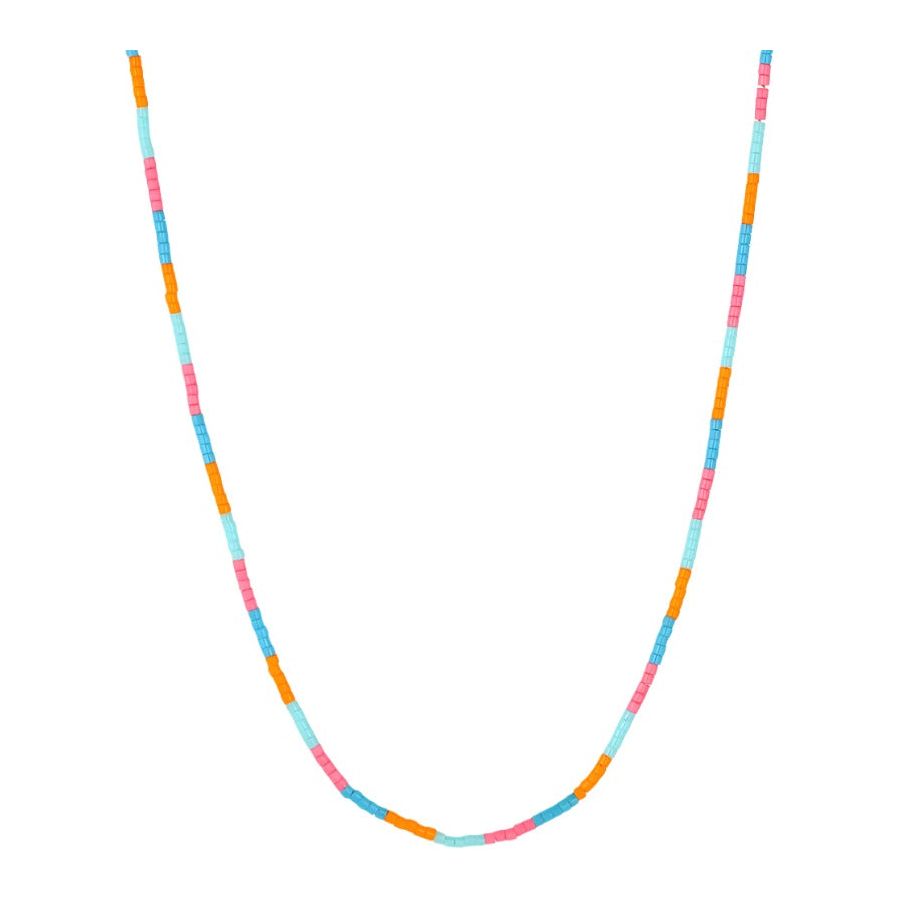 Gorjana Gold Gigi Stripe Miami Necklace