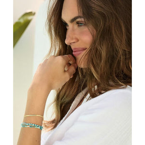 Gorjana Gigi Stripe Laguna Bracelet Set