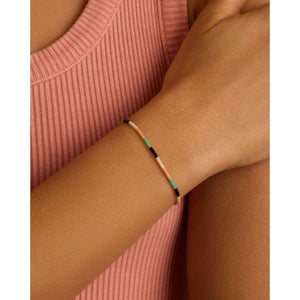 Gorjana Gigi Stripe Adjustable Palm Desert Bracelet