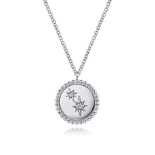 Load image into Gallery viewer, Gabriel Silver Bujukan Diamond Star Pendant Necklace
