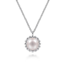 Load image into Gallery viewer, Gabriel Silver Bujukan Beaded Pearl Pendant Necklace
