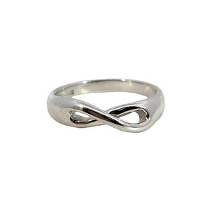 Estate Sterling Silver Infinity Ring