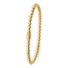 Load image into Gallery viewer, Lagos 18K Caviar Gold 4mm Ball Stretch Bracelet
