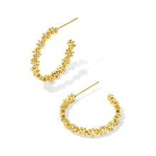 Load image into Gallery viewer, Kendra Scott Gold Nydia Hoop Earrings
