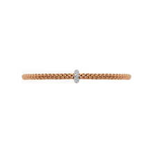 Load image into Gallery viewer, FOPE 18K Gold Prima Diamond Pave Flex&#39;It Bracelet
