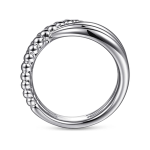 Gabriel Sterling Silver Bujukan Lady's Twisted Ring