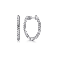 Load image into Gallery viewer, Gabriel Sterling Silver Bujukan 20mm Classic Hoop Earrings
